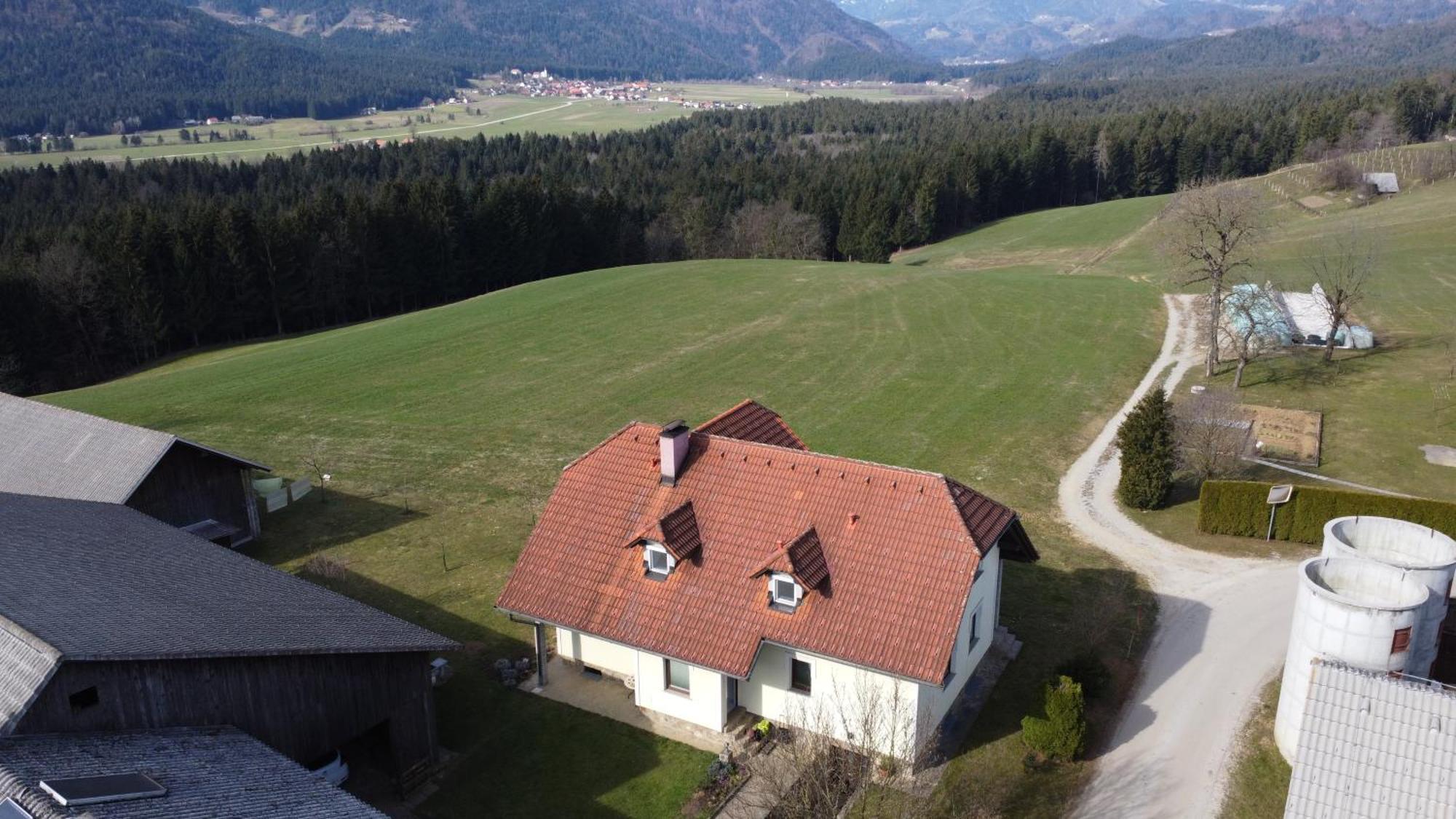 Apartment With Mountain View And Rivers Close By Smartno ob Dreti Kültér fotó